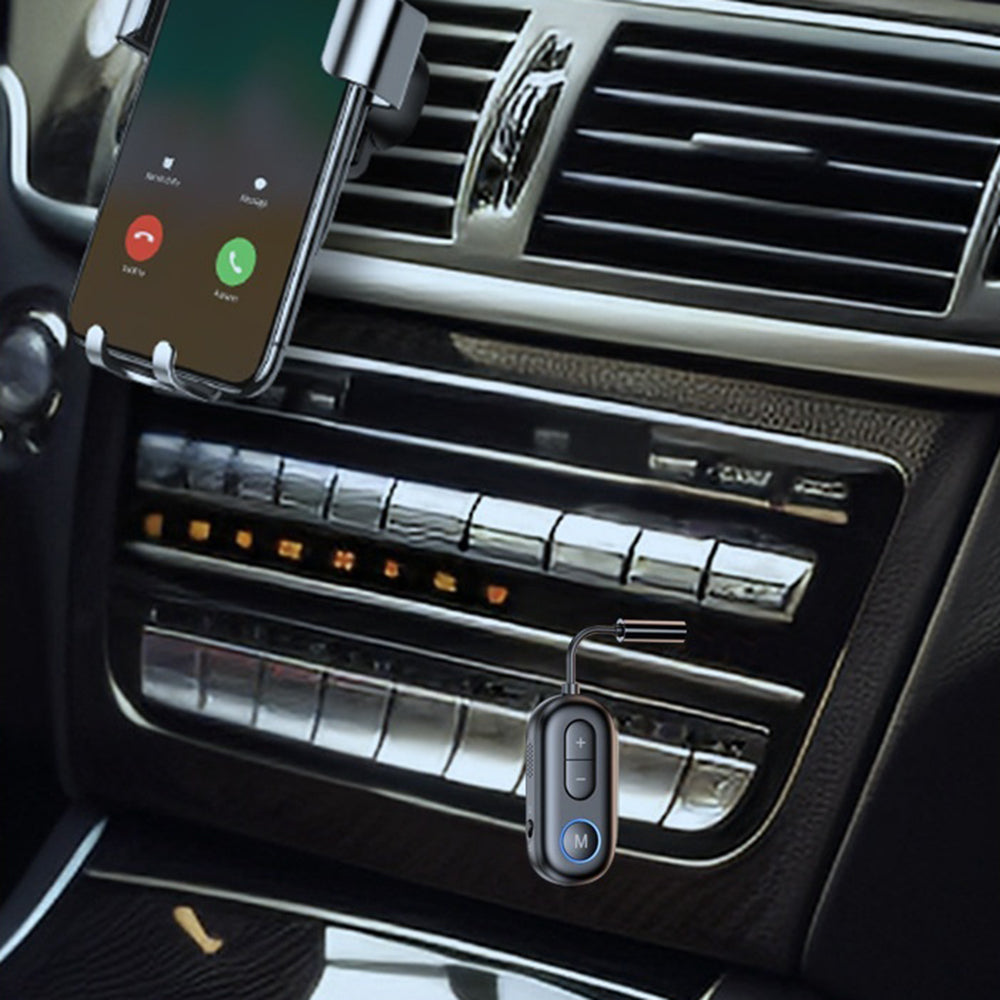 BT13 Bluetooth-compatible 5.4 Car Audio Adapter AUX 3.5mm Plug Receiver / Transmitter Device