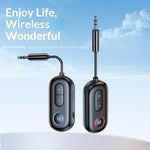 BT13 Bluetooth-compatible 5.4 Car Audio Adapter AUX 3.5mm Plug Receiver / Transmitter Device