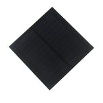 1,3W 5,5V monokrystallinsk solcellepanel (PET-lamineret) til opladning af 3,7V-5V batteri
