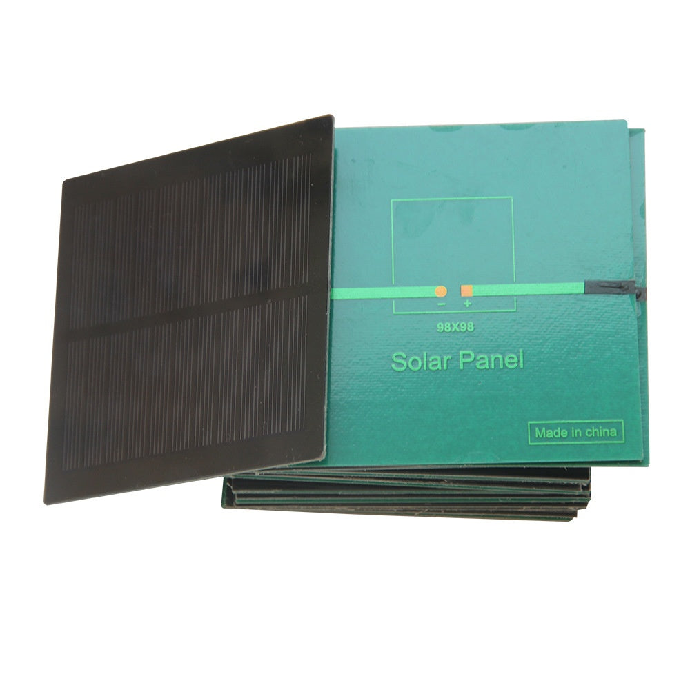 1,3W 5,5V monokrystallinsk solcellepanel (PET-lamineret) til opladning af 3,7V-5V batteri