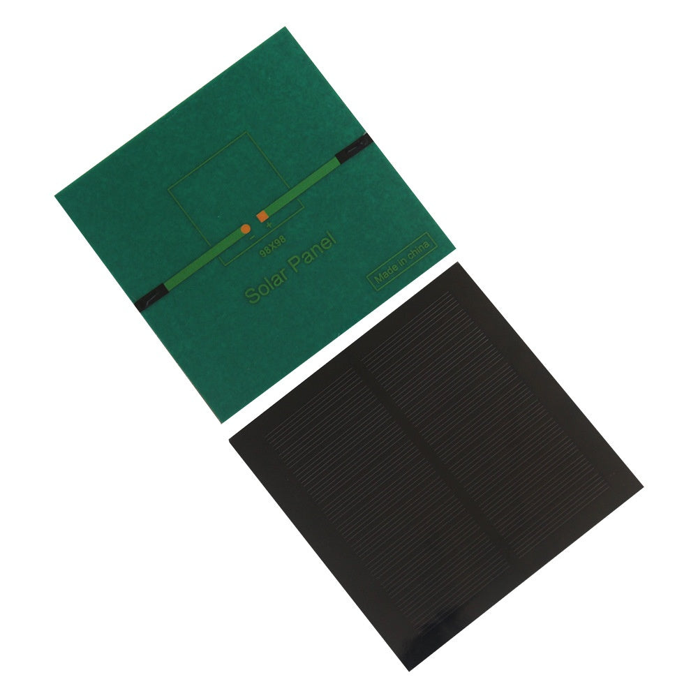 1,3W 5,5V monokrystallinsk solcellepanel (PET-lamineret) til opladning af 3,7V-5V batteri