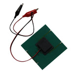 DIY Solar Panel 1.5W 5V with Crocodile Clips 100 x 100mm for Educational Experiments / Battery Charging