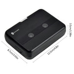 TONIVENT TON007B Cassette Player Bluetooth-compatible FM Radio Mini Portable Tape Player with 3.5mm Headphone Jack