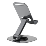 DEVIA EL243 360 Degree Rotation Foldable Metal Phone Stand Desktop Phone Holder
