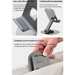 DEVIA EL243 360 Degree Rotation Foldable Metal Phone Stand Desktop Phone Holder