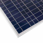 LK325-255+60A(CON10BL) 2 stk. solpanelkit 30W monokrystallinsk silicium soloplader med 60A controller, aluminiumslegeringsramme