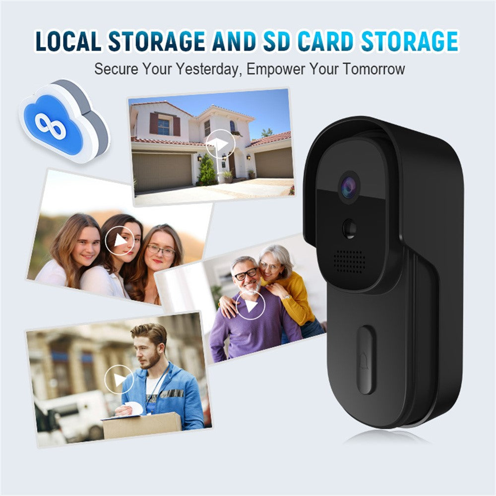 WF01D-013D 720P HD Smart Video Doorbell PIR Motion Detection Tuya APP Wireless Doorbell Camera