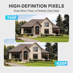 WF015D-013D PIR Motion Detection 720P HD Smart Video Doorbell Tuya APP Two Way Audio Wireless Doorbell Camera