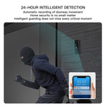WF015D-013D PIR Motion Detection 720P HD Smart Video Doorbell Tuya APP Two Way Audio Wireless Doorbell Camera