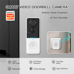 WF015D-013D PIR Motion Detection 720P HD Smart Video Doorbell Tuya APP Two Way Audio Wireless Doorbell Camera