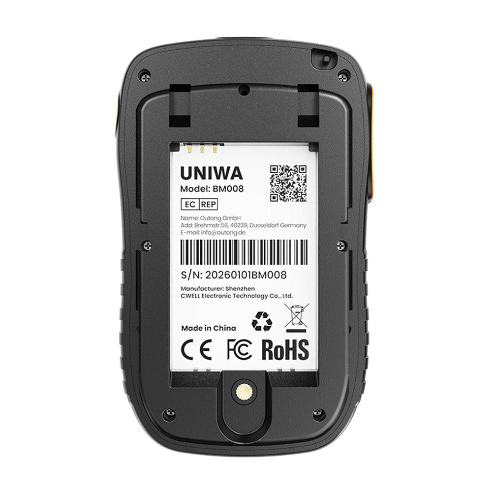 UNIWA BM008 Wireless Handheld Intercom PTT Microphone Bluetooth-Compatible 3W Speaker Walkie Talkie