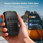 UNIWA BM008 Wireless Handheld Intercom PTT Microphone Bluetooth-Compatible 3W Speaker Walkie Talkie