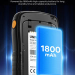 UNIWA BM008 Wireless Handheld Intercom PTT Microphone Bluetooth-Compatible 3W Speaker Walkie Talkie