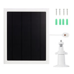 CSP8W-DC 8W 5V Solar Charging Panel for Security Camera Doorbell Weatherproof Outdoor Power Supply