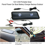 BAG330-135SAE 4.5W Car 12V Lead Acid Battery Solar Charging Panel Automotive Solar Charger