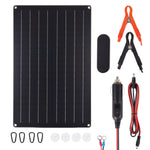 PCB550-350D-SAE 30W Solar Panel Car Lead Acid Battery Solar Maintainer Lithium Battery Solar Charger