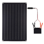 PCB550-350D-SAE 30W Solar Panel Car Lead Acid Battery Solar Maintainer Lithium Battery Solar Charger