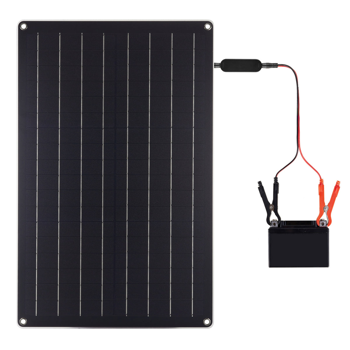 PCB550-350D-SAE 30W Solar Panel Car Lead Acid Battery Solar Maintainer Lithium Battery Solar Charger