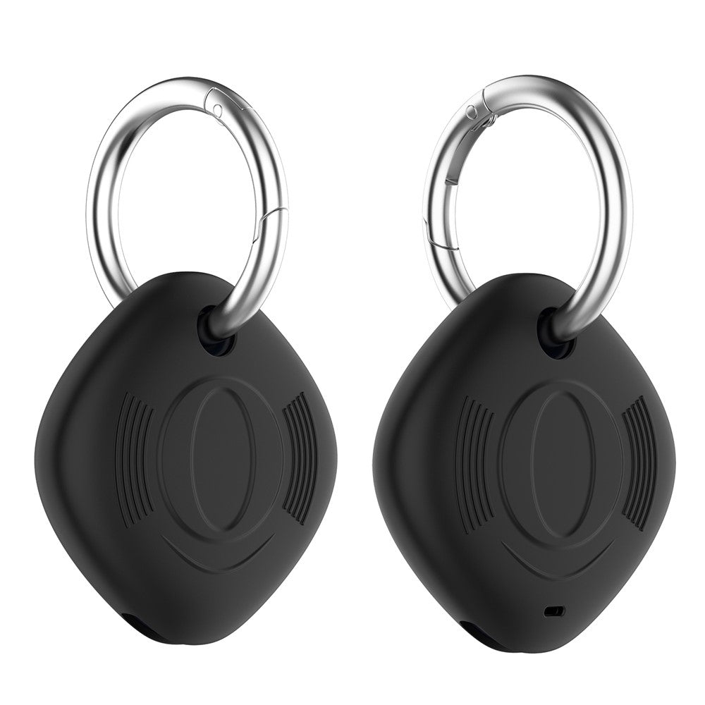 Silicone Anti-lost Protective Case Cover with Buckle for Samsung Galaxy SmartTag Bluetooth-compatible Locator