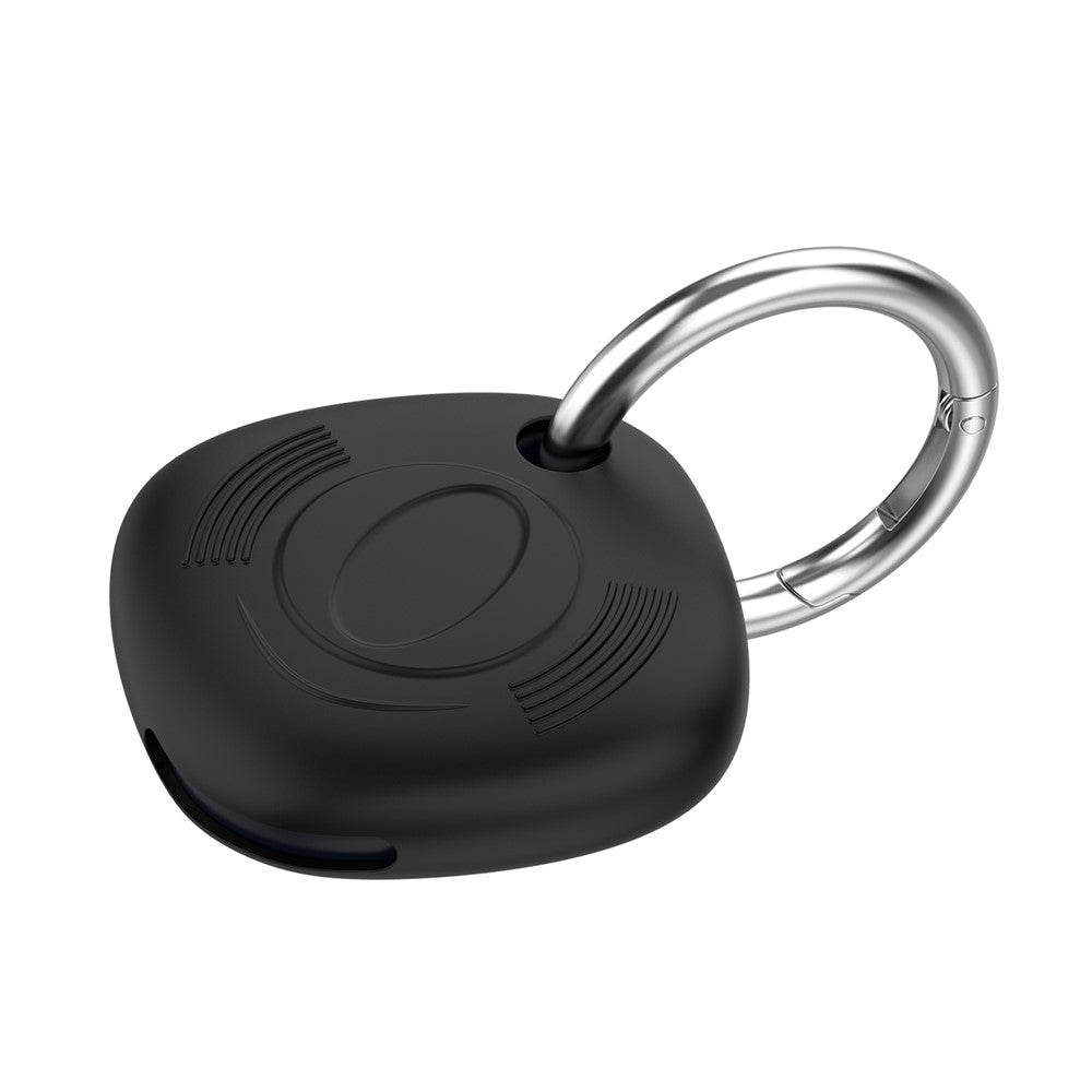 Silicone Anti-lost Protective Case Cover with Buckle for Samsung Galaxy SmartTag Bluetooth-compatible Locator