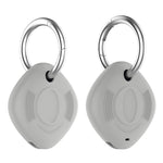 Silicone Anti-lost Protective Case Cover with Buckle for Samsung Galaxy SmartTag Bluetooth-compatible Locator