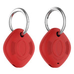 Silicone Anti-lost Protective Case Cover with Buckle for Samsung Galaxy SmartTag Bluetooth-compatible Locator