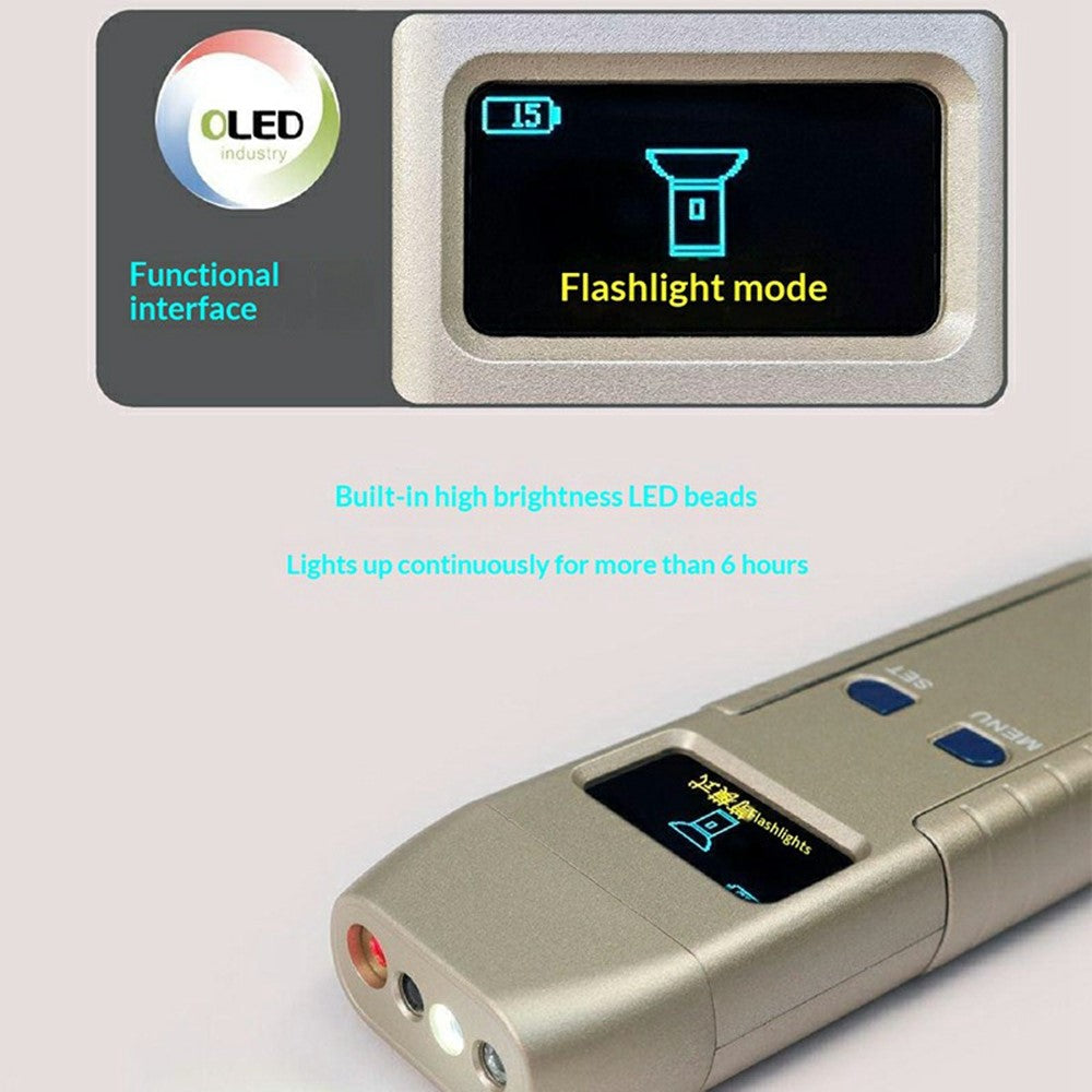 DS616 Multi-function Signal Detector Camera Finder GPS Scanner RF Bug Sweeper with OLED Display