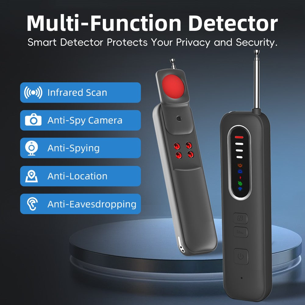 T012 Infrared Detection Anti-Spy Camera RF Signal Detector for Hotel Privacy Protection