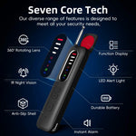 T012 Infrared Detection Anti-Spy Camera RF Signal Detector for Hotel Privacy Protection
