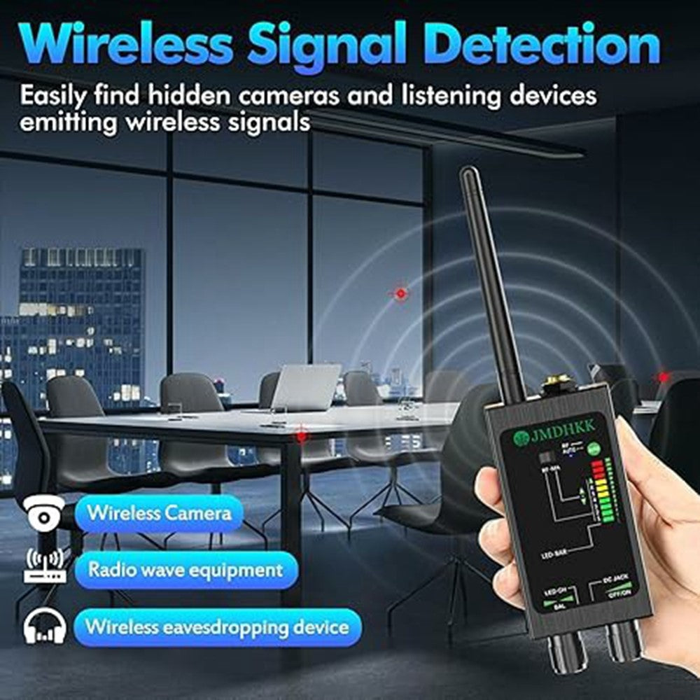 M8000 Signal Detector Anti Spy Camera GPS Tracker Wireless Signal Detector for Hotel Office Car