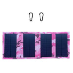20W 4 Folds Portable Solar Panel Charger Pack IP65 Waterproof Foldable Outdoor Emergency Power Bank