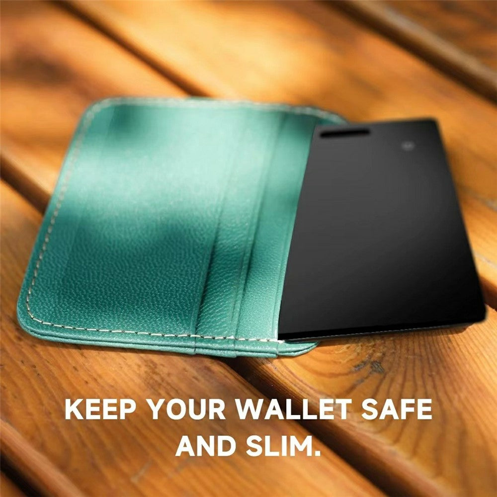 K2 Card Size Ultra Thin Wallet Locator IP68 Waterproof Item Finder Smart Tracker for iOS Android