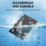 K2 Card Size Ultra Thin Wallet Locator IP68 Waterproof Item Finder Smart Tracker for iOS Android