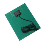 6W Solar Panel Charger Type-C Port 12V Polycrystalline Silicon Solar Charging Board for Security Camera
