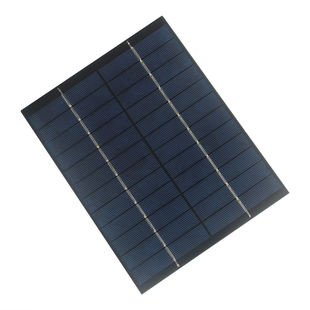 6W Solar Panel Charger Type-C Port 12V Polycrystalline Silicon Solar Charging Board for Security Camera