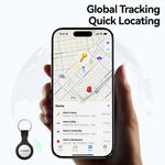 ESSAGER Smart Tag Tracker Anti-Lost Device Keys Bags Locator Compatible with Find My App