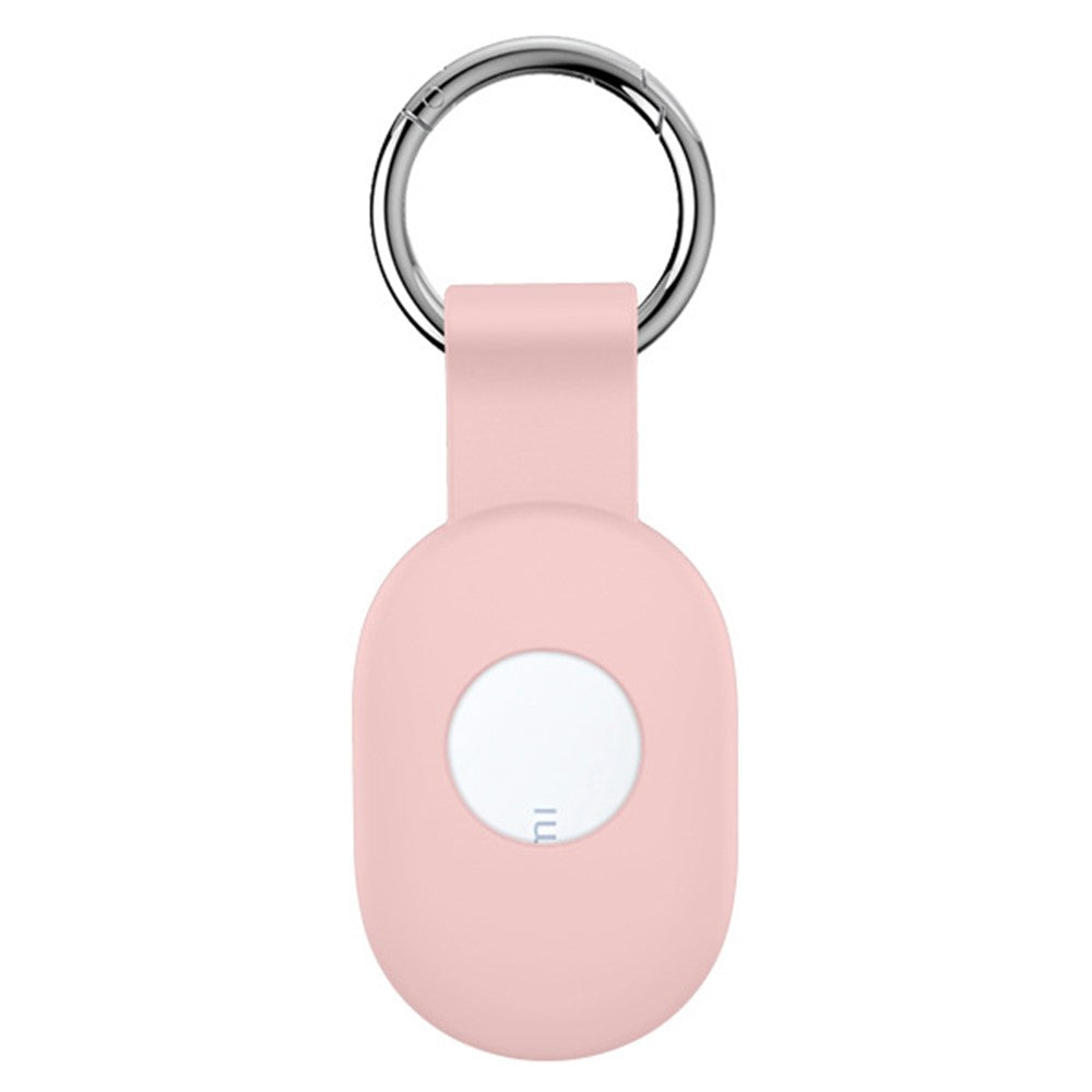 For Xiaomi Tag Tracker Silicone Case Dustproof Portable Protective Cover with Keychain Ring