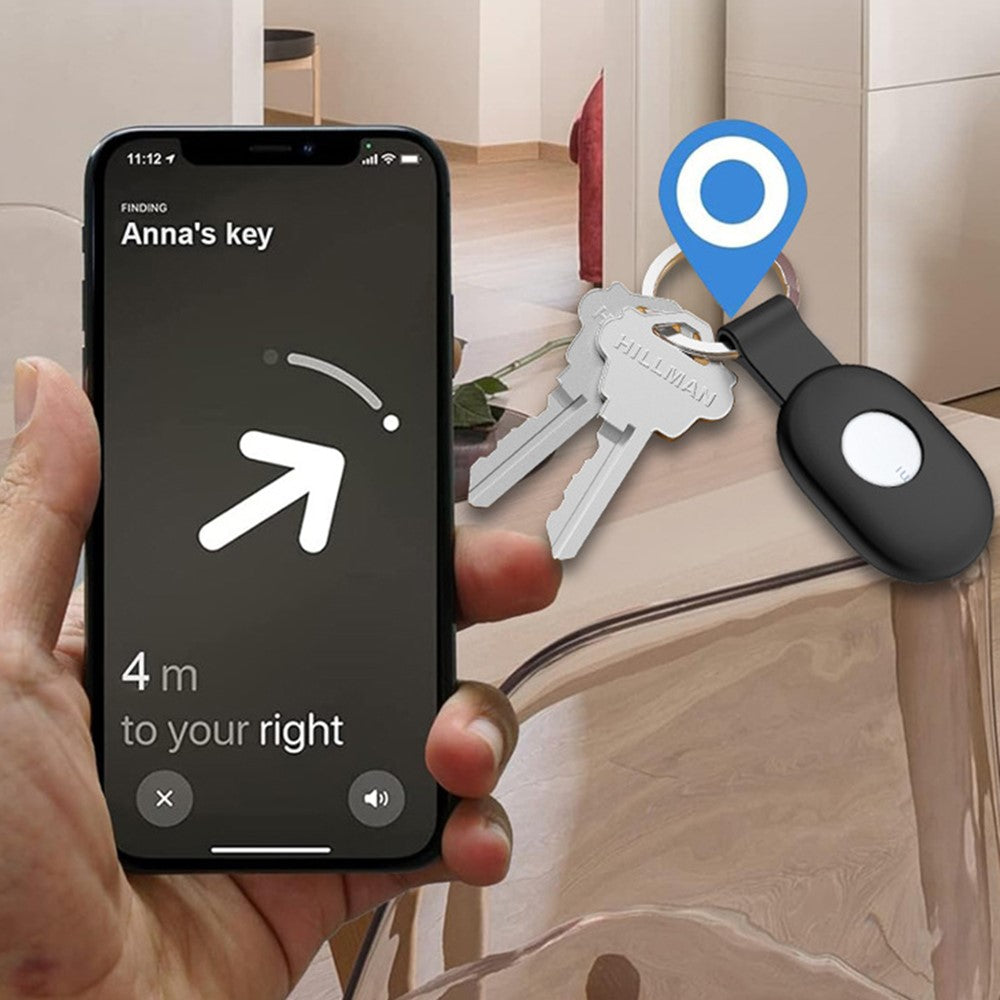 For Xiaomi Tag Tracker Silicone Case Dustproof Portable Protective Cover with Keychain Ring