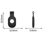 For Xiaomi Tag Tracker Silicone Case Dustproof Portable Protective Cover with Keychain Ring