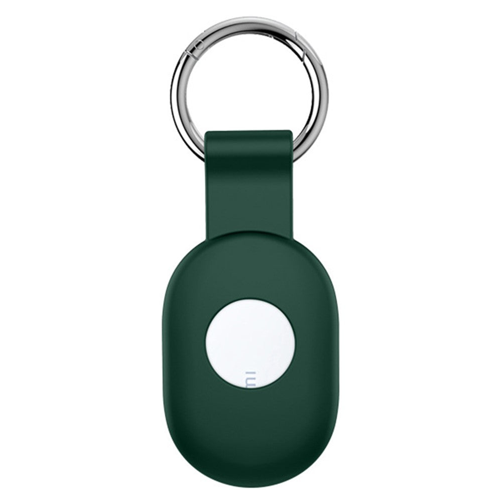 For Xiaomi Tag Tracker Silicone Case Dustproof Portable Protective Cover with Keychain Ring
