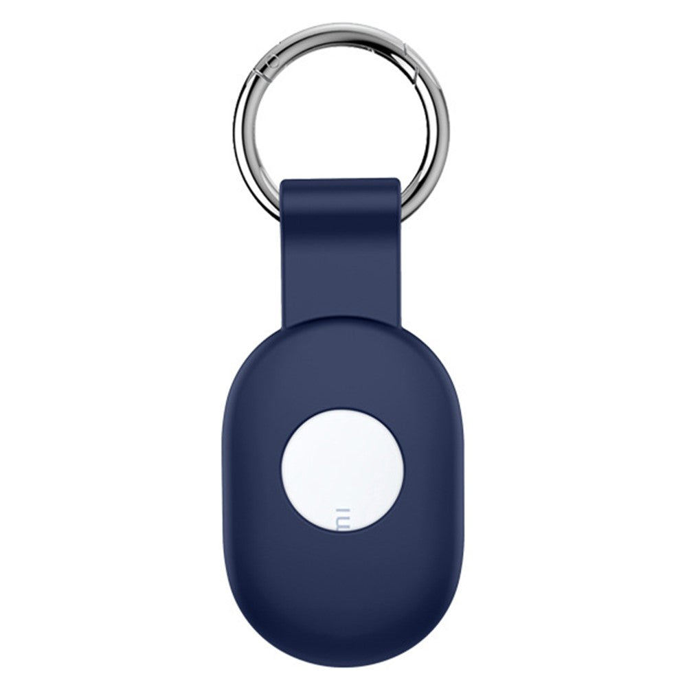 For Xiaomi Tag Tracker Silicone Case Dustproof Portable Protective Cover with Keychain Ring