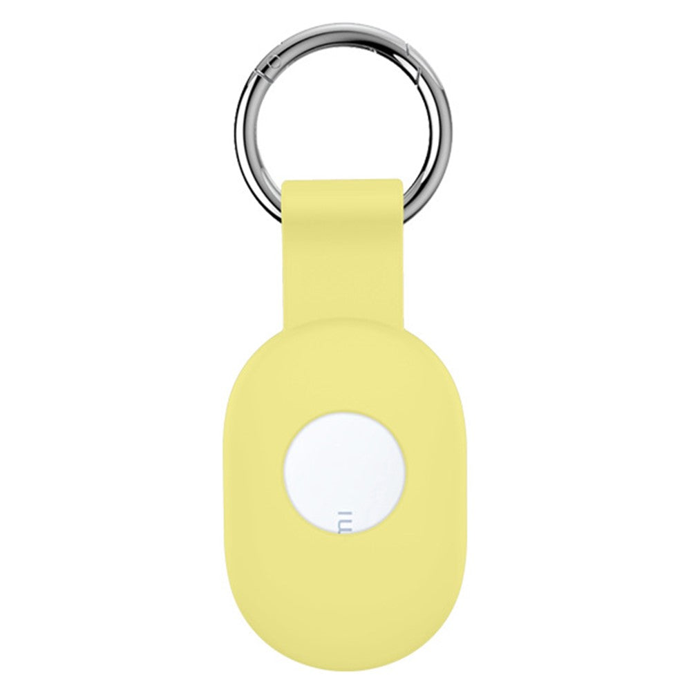 For Xiaomi Tag Tracker Silicone Case Dustproof Portable Protective Cover with Keychain Ring