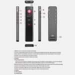 N5 32GB Digital Voice Recorder Noise Cancelling HD Audio Professional Portable Recording Device for Meetings Lectures Interviews