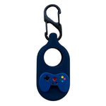 For Samsung Galaxy SmartTag2 Tracker Silicone Case Cartoon Dustproof Cover with Carabiner Hook