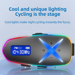 K16 Helmet Bluetooth-compatible Headphones Music Stereo 40H Playtime IP65 Waterproof Wireless Earphones for Motorcycle (No Memory Card)