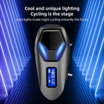 K13-2X Motorcycle Helmet Bluetooth-compatible Headset IP65 Waterproof Intercom 40H Battery Helmet Headphone (No Memory Card)