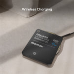 MOMAX BR18 PINCARD ULTRA MINI Wireless Charging UWB Tracker Tracking Device Anti-Lost Tracker for iOS