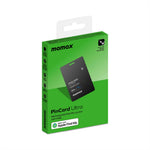 MOMAX BR19 PINCARD ULTRA Card UWB Tracker Wireless Charging Anti-Stalking Tracking Device Anti-Lost Tracker for iOS