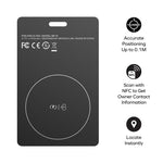 MOMAX BR19 PINCARD ULTRA Card UWB Tracker Wireless Charging Anti-Stalking Tracking Device Anti-Lost Tracker for iOS