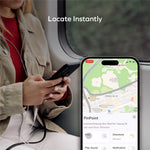 MOMAX BR19 PINCARD ULTRA Card UWB Tracker Wireless Charging Anti-Stalking Tracking Device Anti-Lost Tracker for iOS